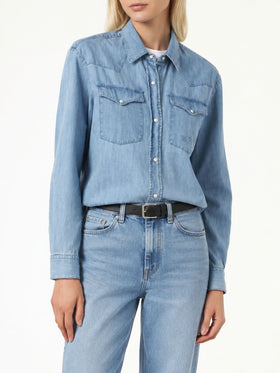 Camicia Amaya Tex in denim azzurro