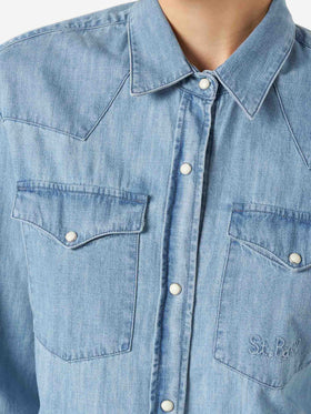 Camicia Amaya Tex in denim azzurro