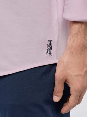 Camicia Amalfi in jersey piquet rosa