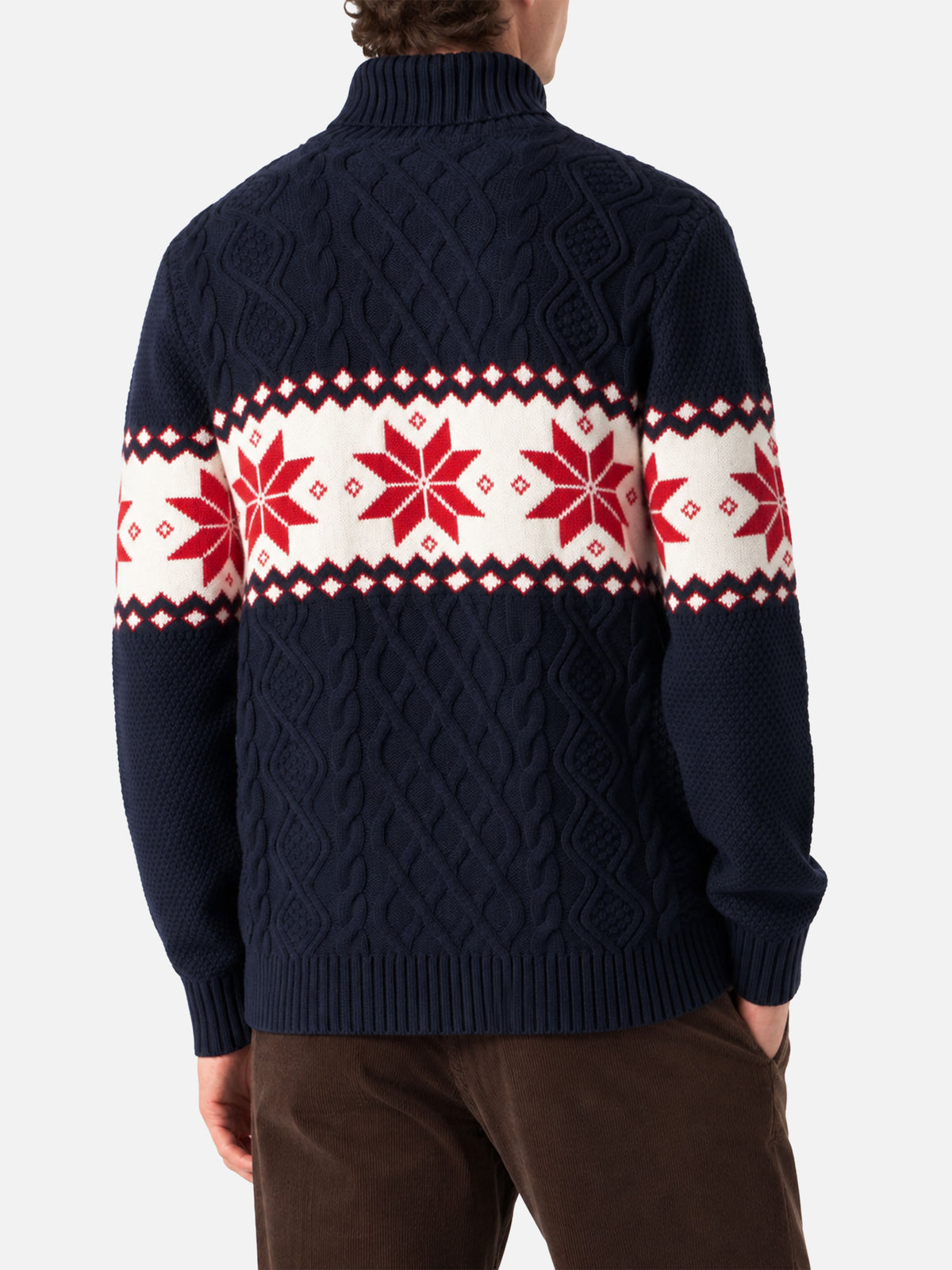 Jersey de cuello semi alto con lettering Bombardino 