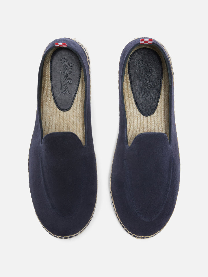 Armand navy blue suede espadrilles