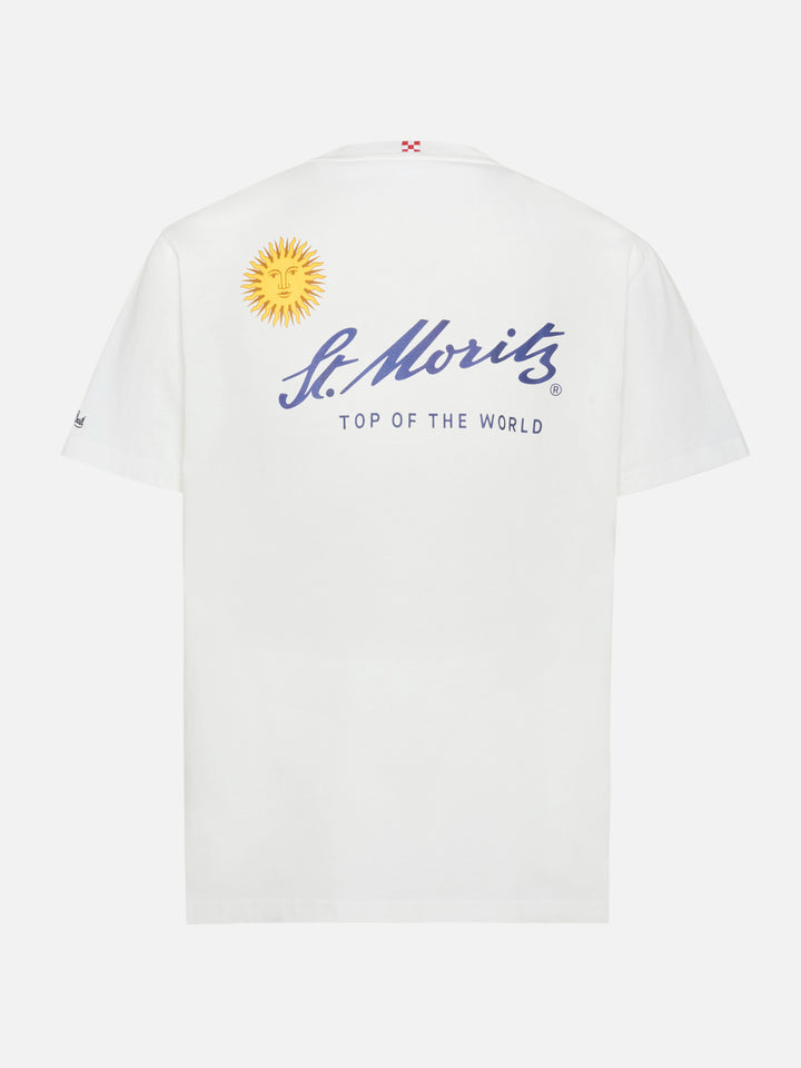T-shirt Arnott in cotone invernale con stampa St. Moritz | ST. MORITZ TOP OF THE WORLD SPECIAL EDITION