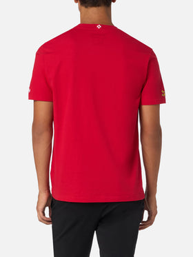 Man heavy cotton t-shirt Arnott with A Capodanno siamo dai Furstenberg embroidery | VACANZE DI NATALE SPECIAL EDITION