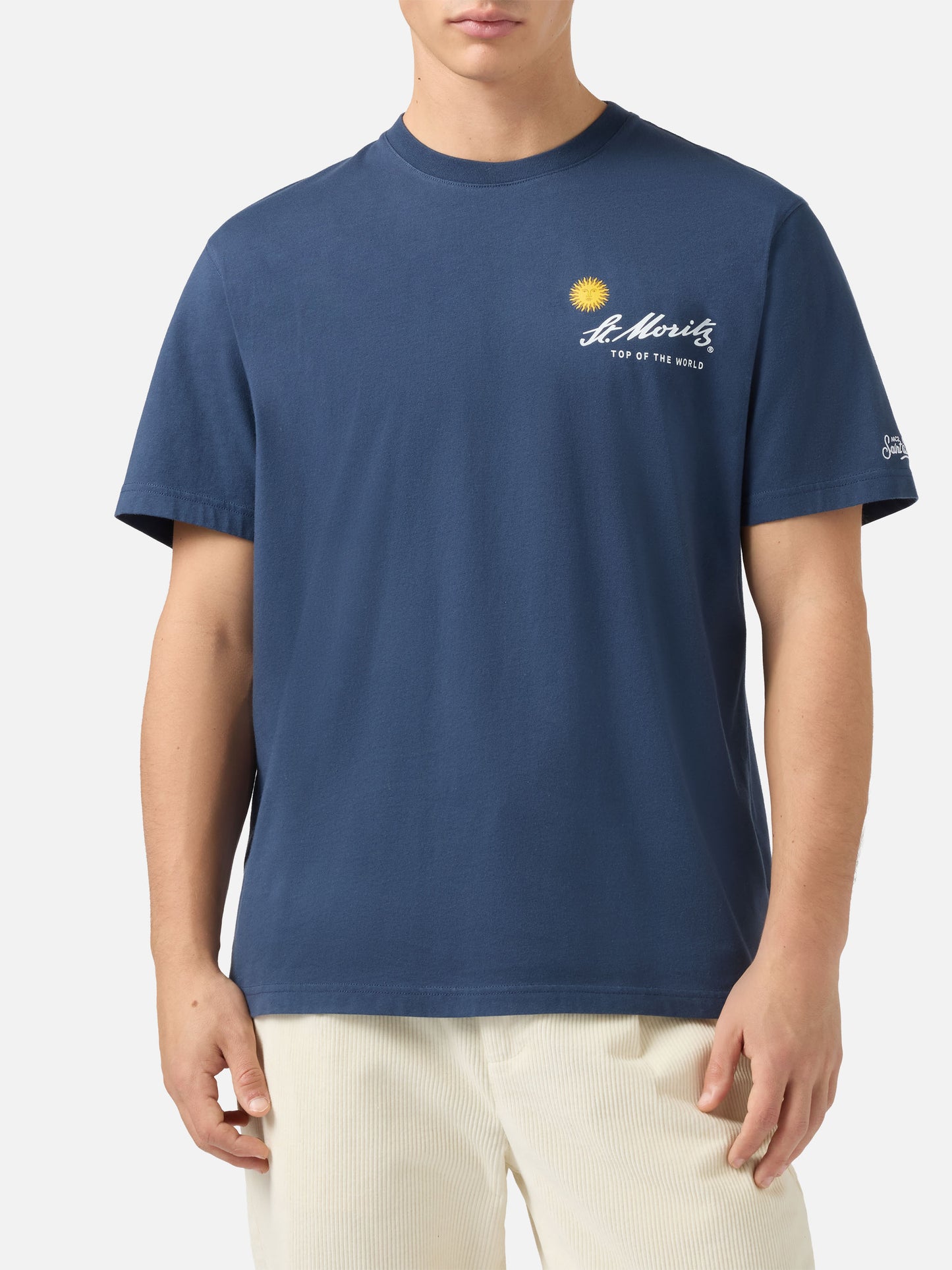 T-shirt Arnott in cotone invernale con stampa St. Moritz | ST. MORITZ TOP OF THE WORLD SPECIAL EDITION