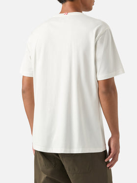 Camiseta de algodón Off white Arnott con bordado I'm A Man Of Class 