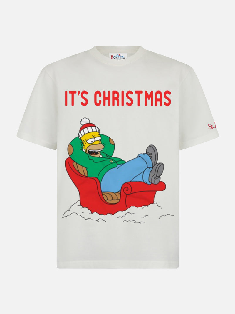 Winter cotton t-shirt Arnott with homer relax print | THE SIMPSON SPECIAL EDITION