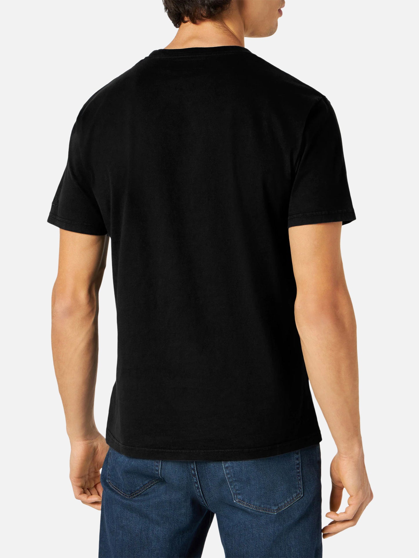 T-shirt da uomo in cotone con stampa Snoopy night legend | SNOOPY - EDIZIONE SPECIALE PEANUTS™