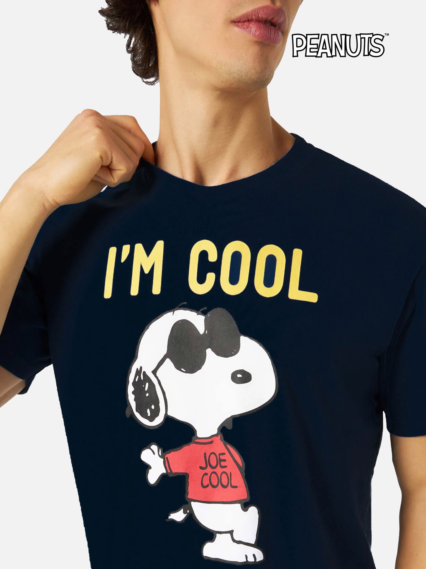 T-shirt da uomo stampa Snoopy I'm cool | Edizione speciale Peanuts™