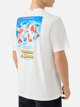 Winter-Baumwoll-T-Shirt Arnott Warm mit Logo-Foliendruck | VACANZE DI NATALE SPECIAL EDITION