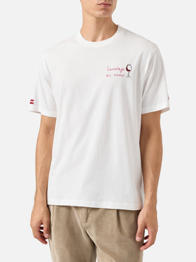 T-shirt Arnott Warm in cotone invernale con ricamo Levateje er vino! | VACANZE DI NATALE SPECIAL EDITION
