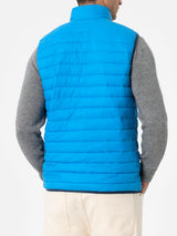 Man bluette padded vest Aspen