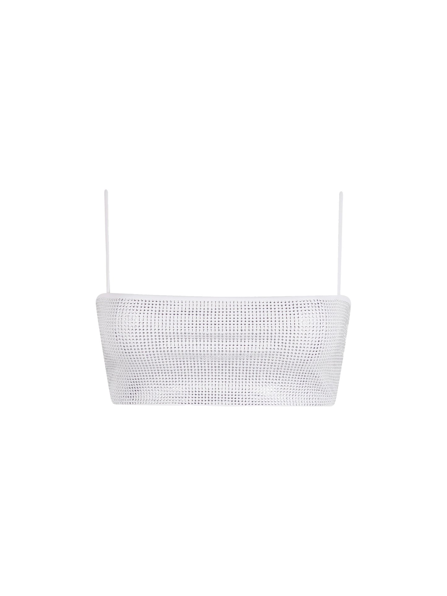 Bandeau-Top-Badeanzug für Damen mit Strasssteinen