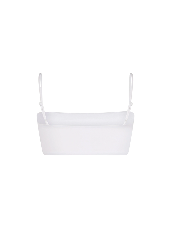 Top a fascia da donna Athena bianco con strass