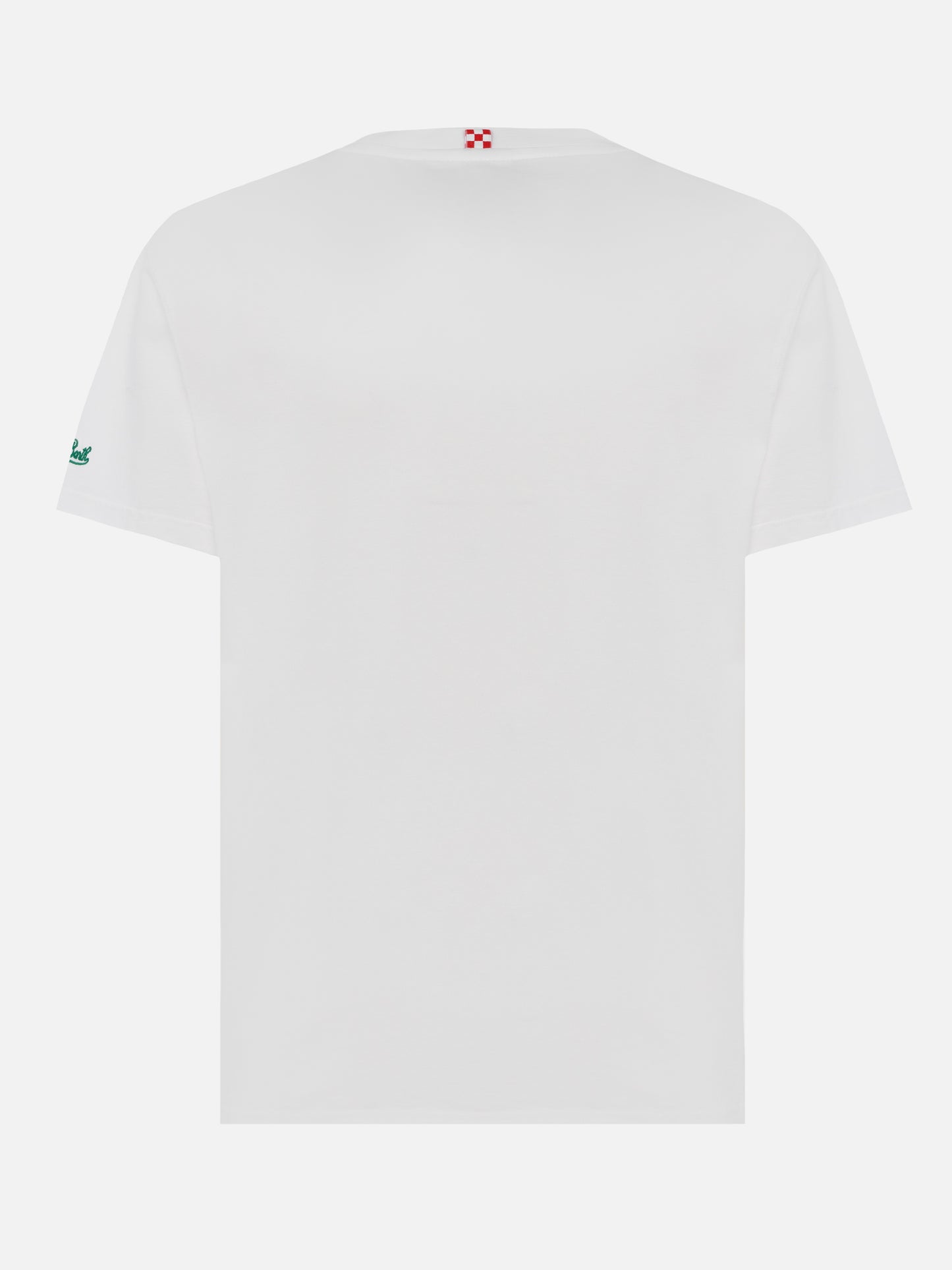 Baumwoll-T-Shirt Austin mit Stickerei und Uhrendruck