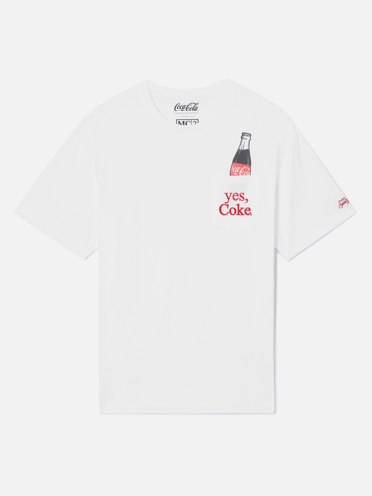 White Austin t-shirt with Yes, Coke print | Special Edition