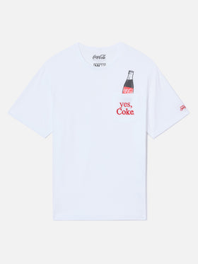 White Austin t-shirt with Yes, Coke print | Special Edition