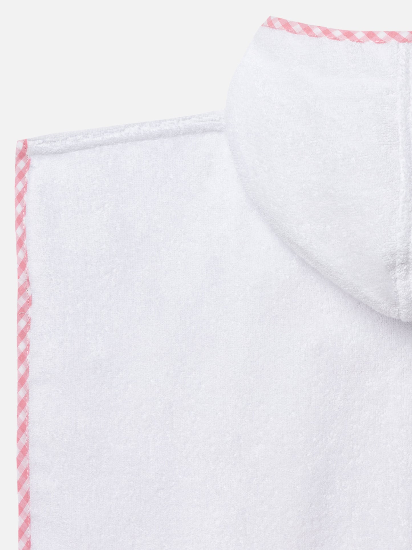 Cotton terry bathrobe with Un bagnetto e torno embroidery