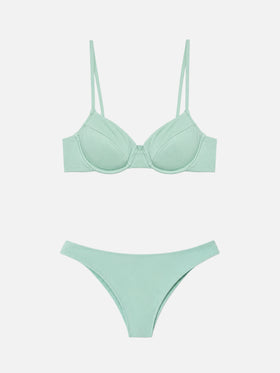 Bea Elise sage underwired bralette bikini