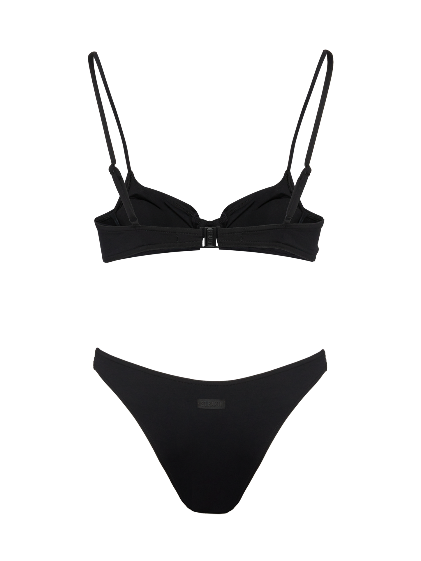 Lido black classic swim briefs - Bea underwired black bralette