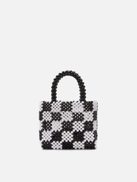 Borsa piccola con perline multicolor