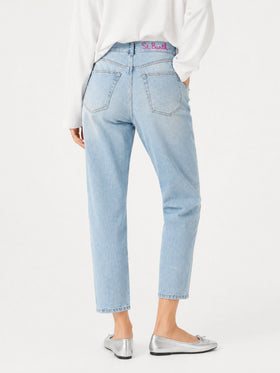 Jeans Belleville con strass