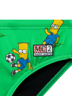 Slip mare Billy con stampa Bart Simpson calciatore | THE SIMPSON SPECIAL EDITION