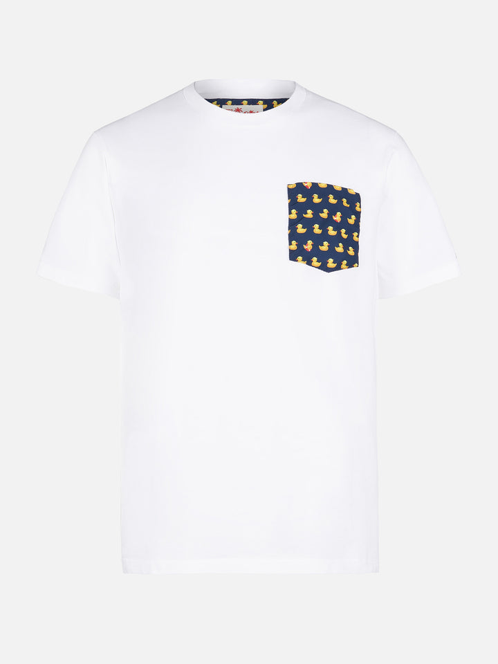 Blanche T-shirt with Ducky pocket