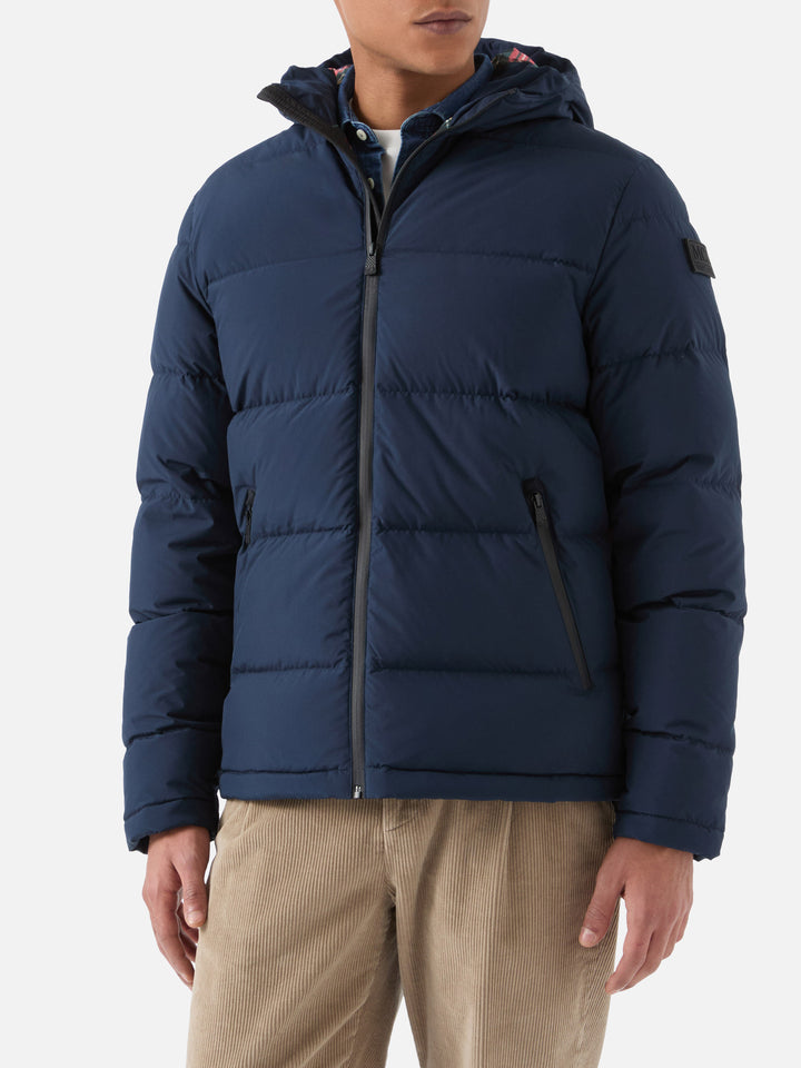 Hooded down padded jacket Snoopy print | Peanuts Special Edition