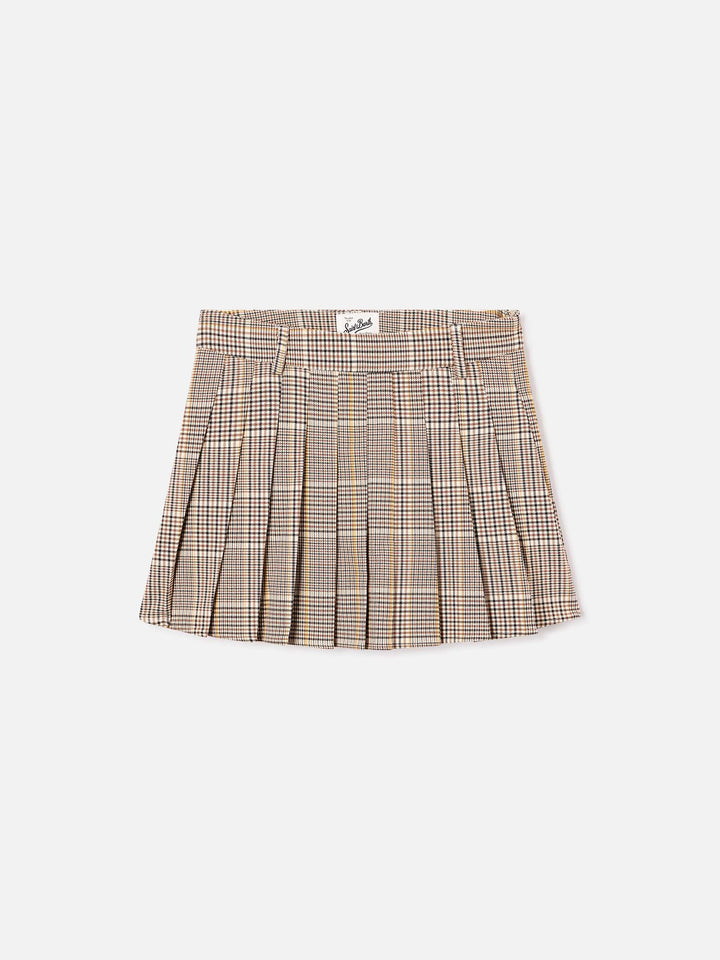 Blay Flanell-Minirock mit Tartanmuster 