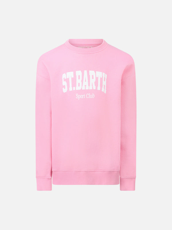 Girl sweatshirt Briony with Saint Barth print