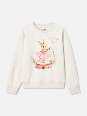 Off white Briony sweatshirt with bunny print