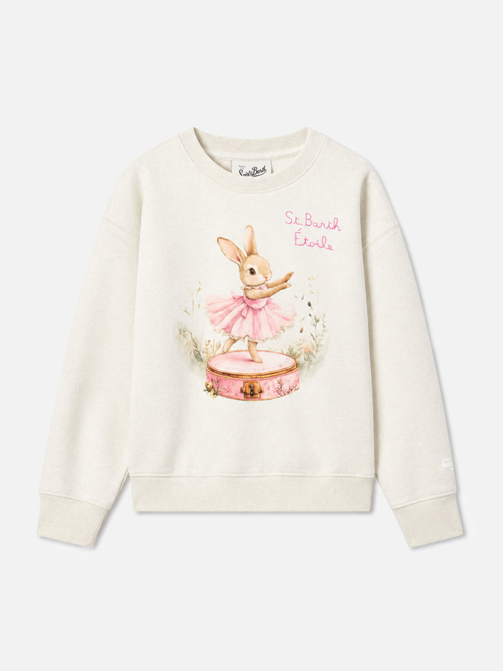Sudadera Briony de cuello redondo con estampado de conejo 