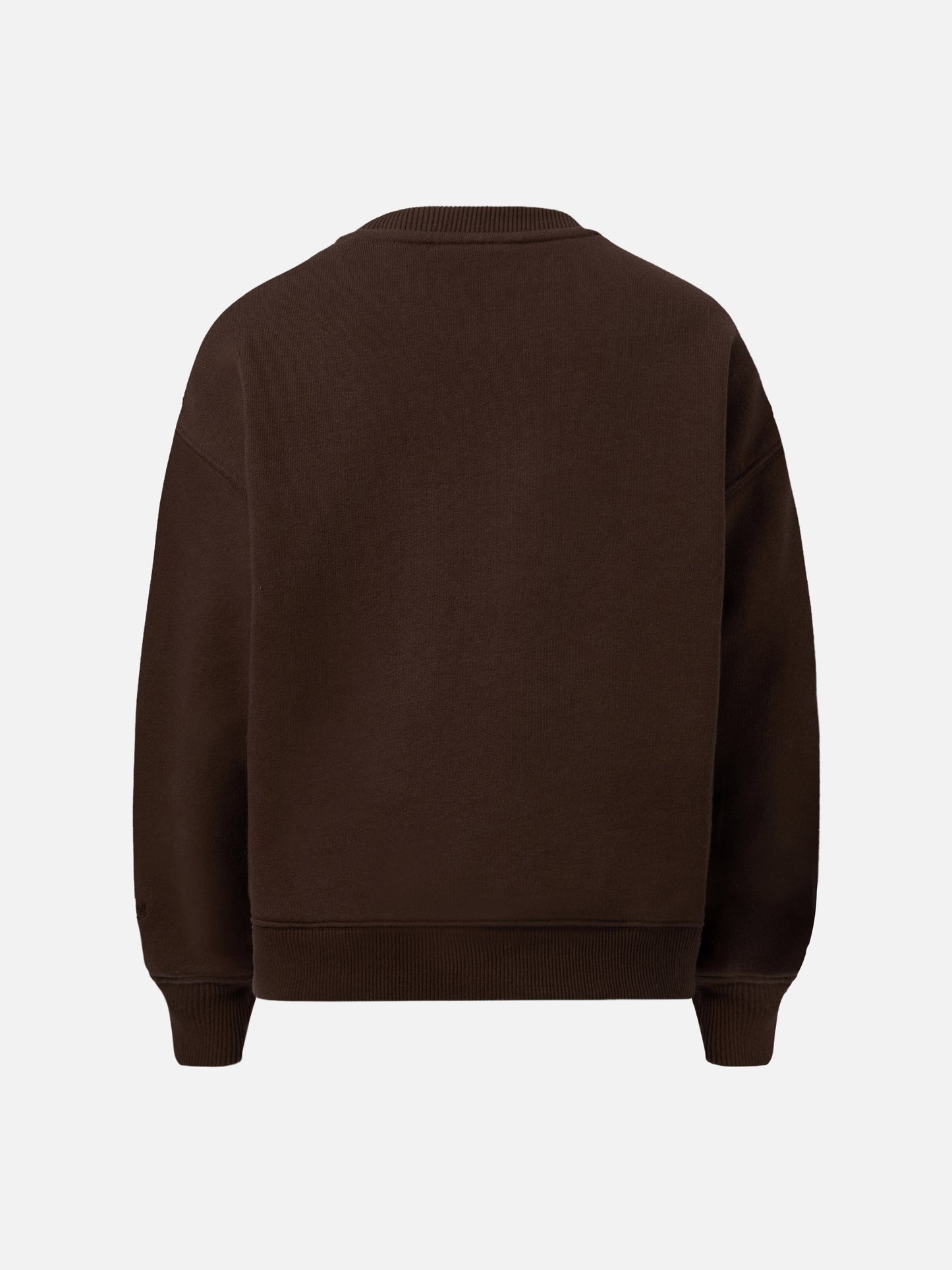 Briony crewneck sweatshirt with Trudi bear terry patch | TRUDI SPECIAL EDITION