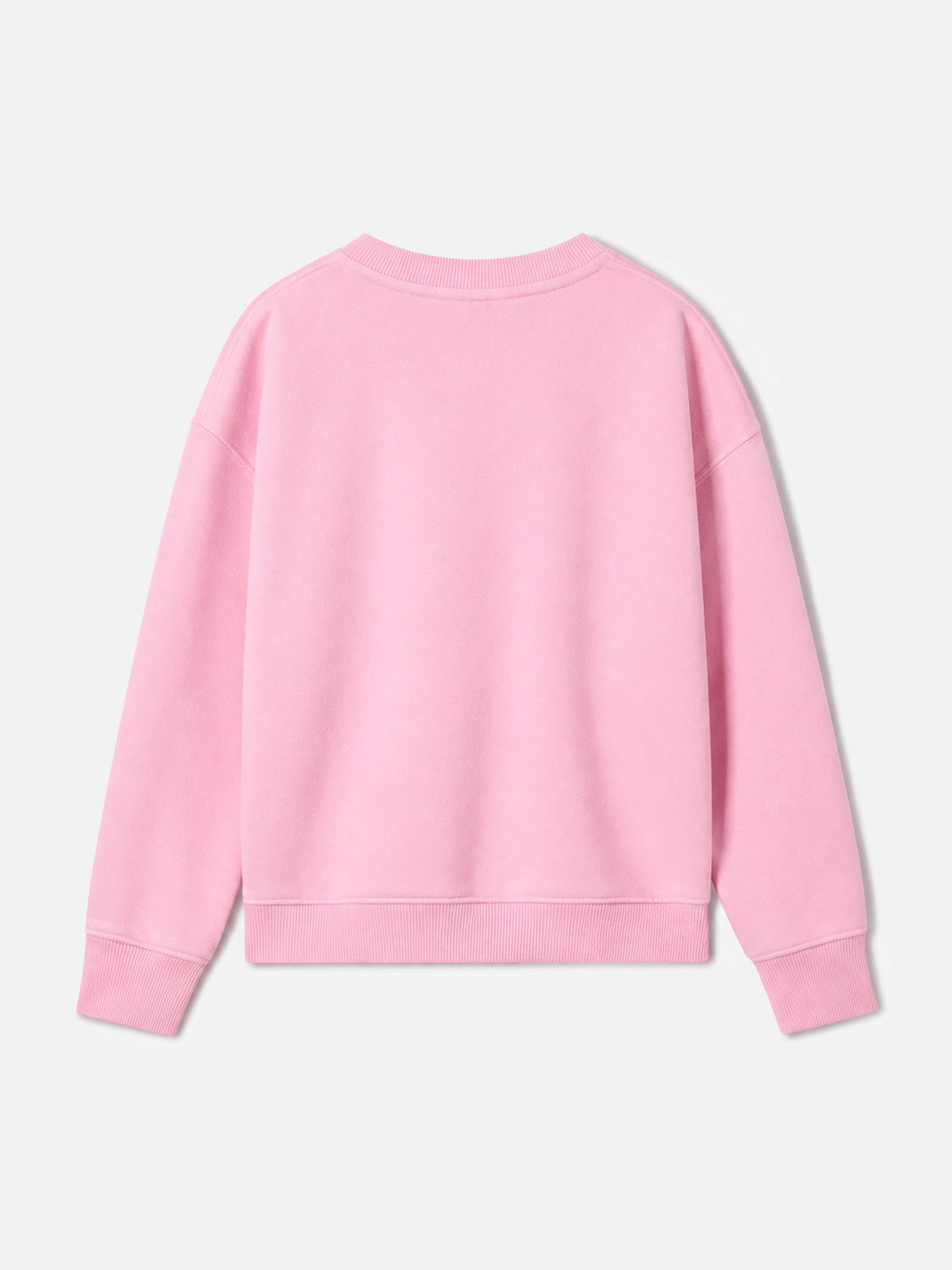 Pink Briony sweatshirt with Bella e Monella embroidery