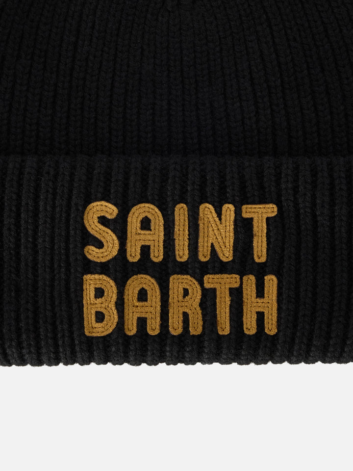 Black Berry beanie with logo patch