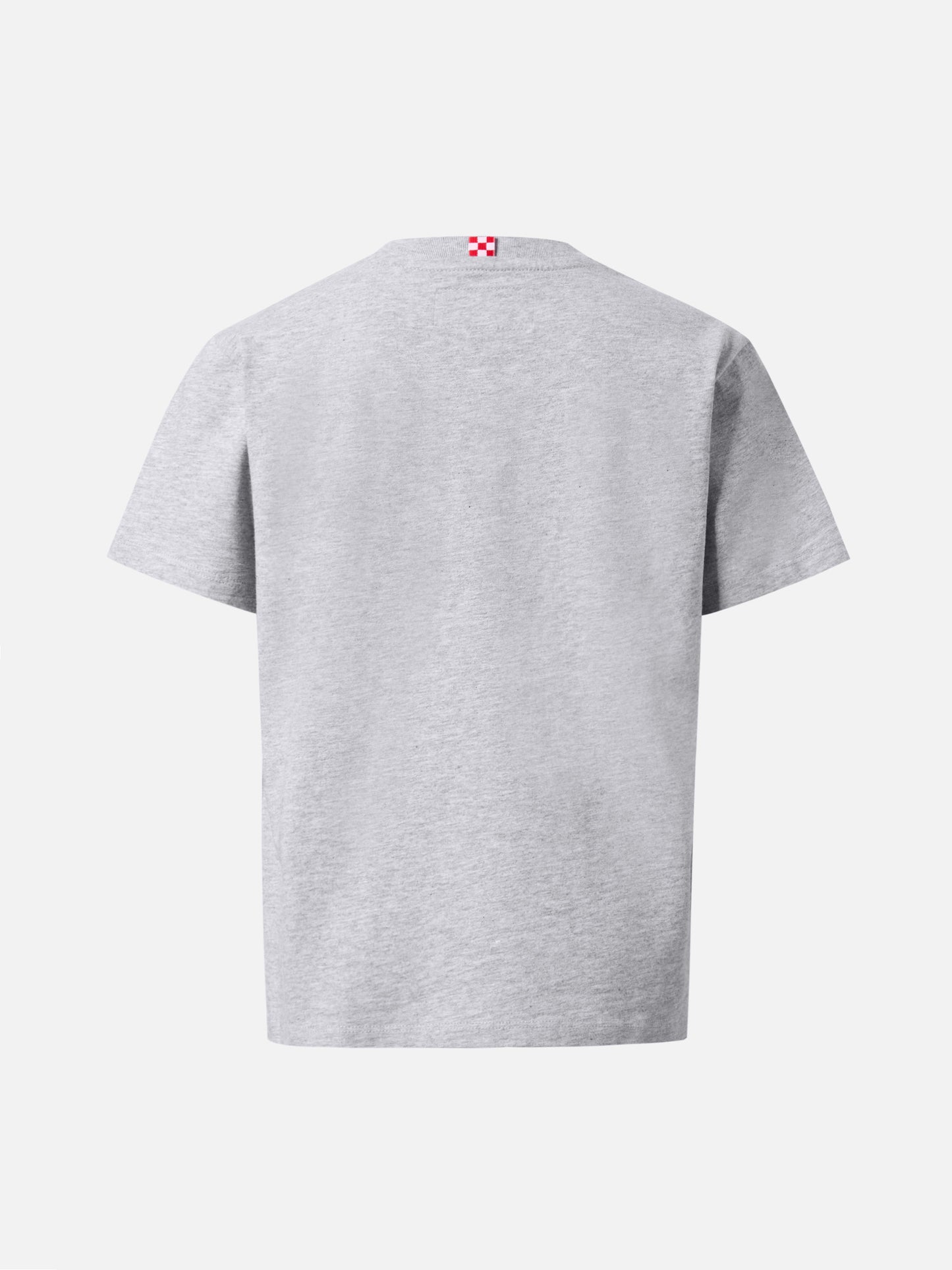 Cameron cotton T-shirt in grey with Snoopy St. Barth Sport Club print | PEANUTS SPECIAL EDITION