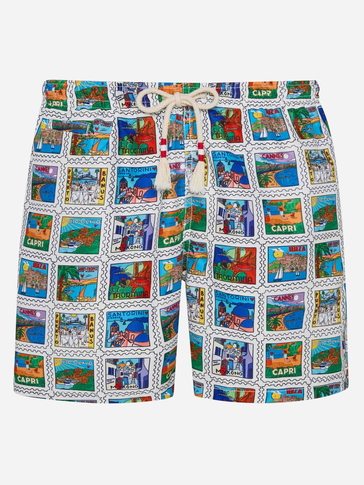 Costume da bagno da uomo con stampa estiva