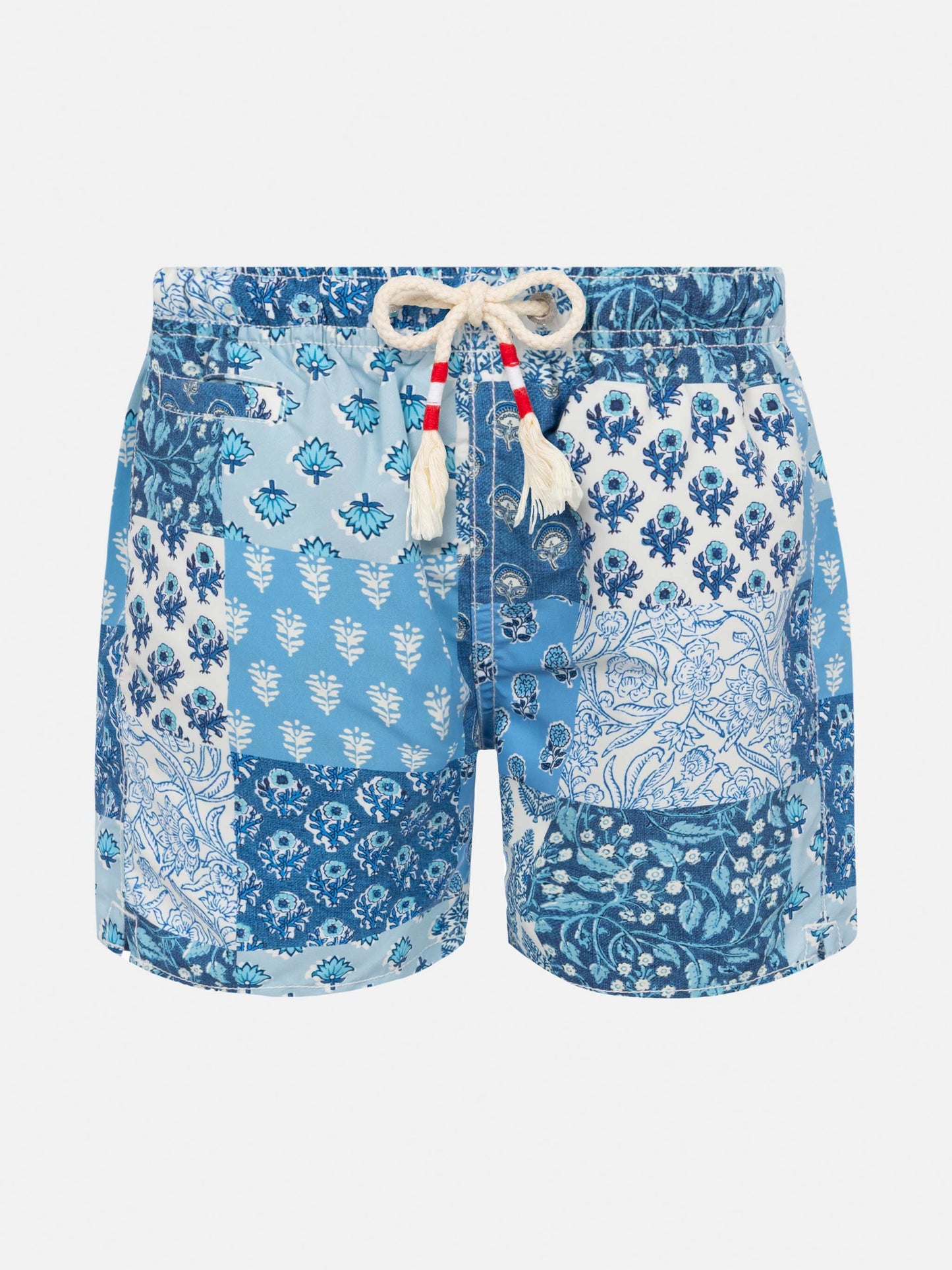 Mittellange Badeshorts Caprese Jr mit Blumenprint