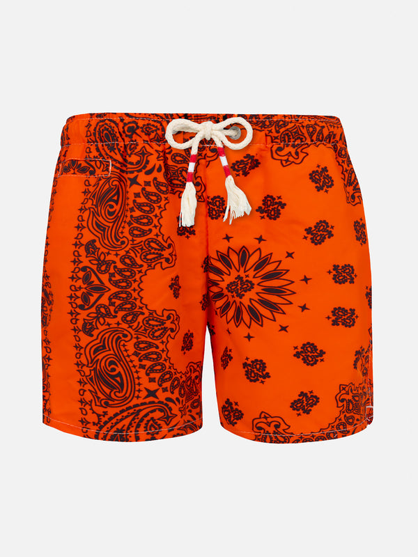 Orange boy swim shorts