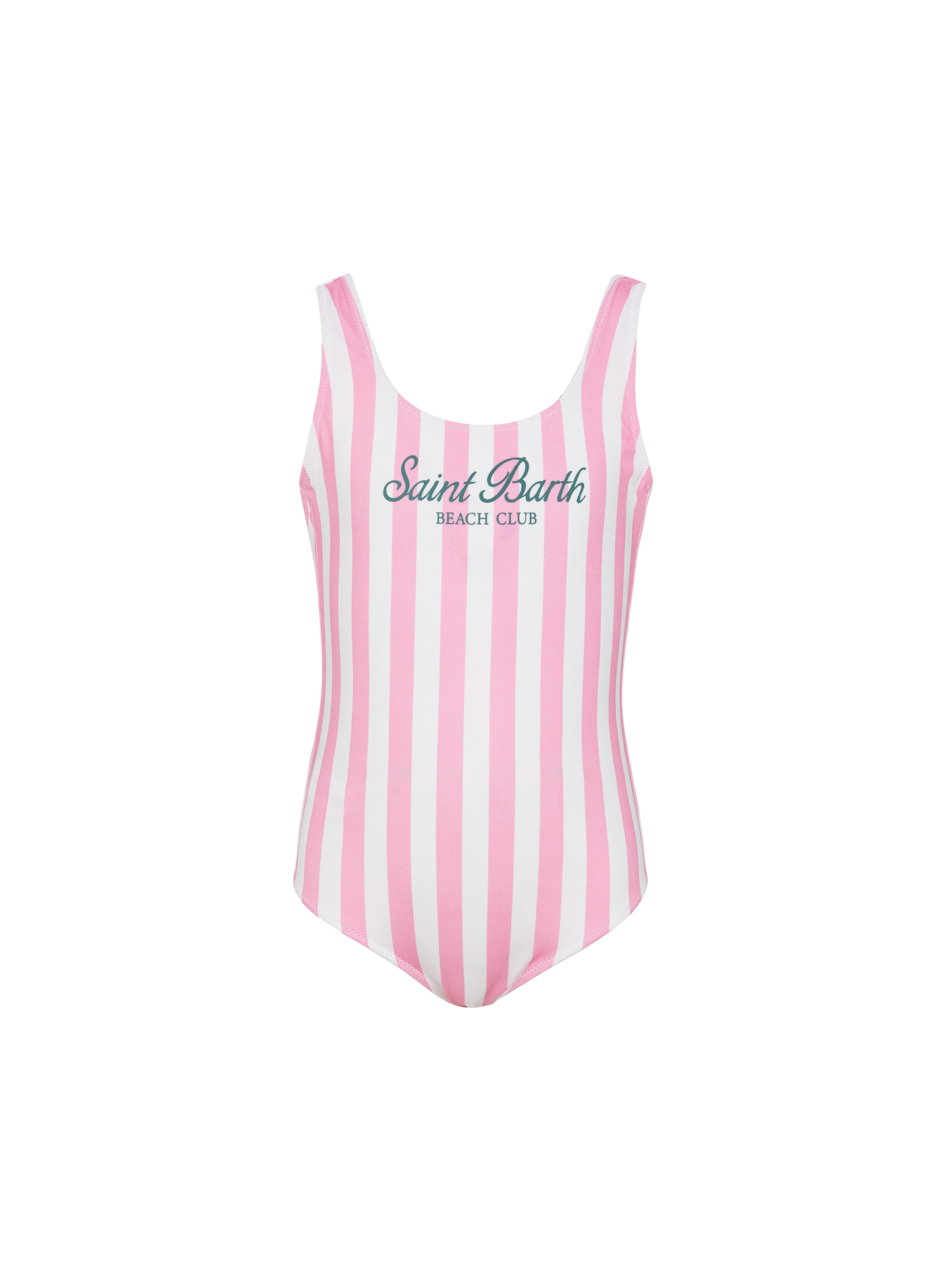 Cara Einteiler Badeanzug mit rosa Streifenprint