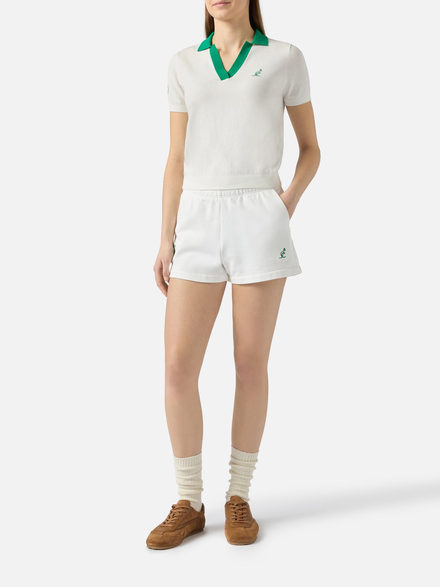 Pantaloncini da donna pull up in cotone Cate | AUSTRALIAN BRAND SPECIAL EDITION