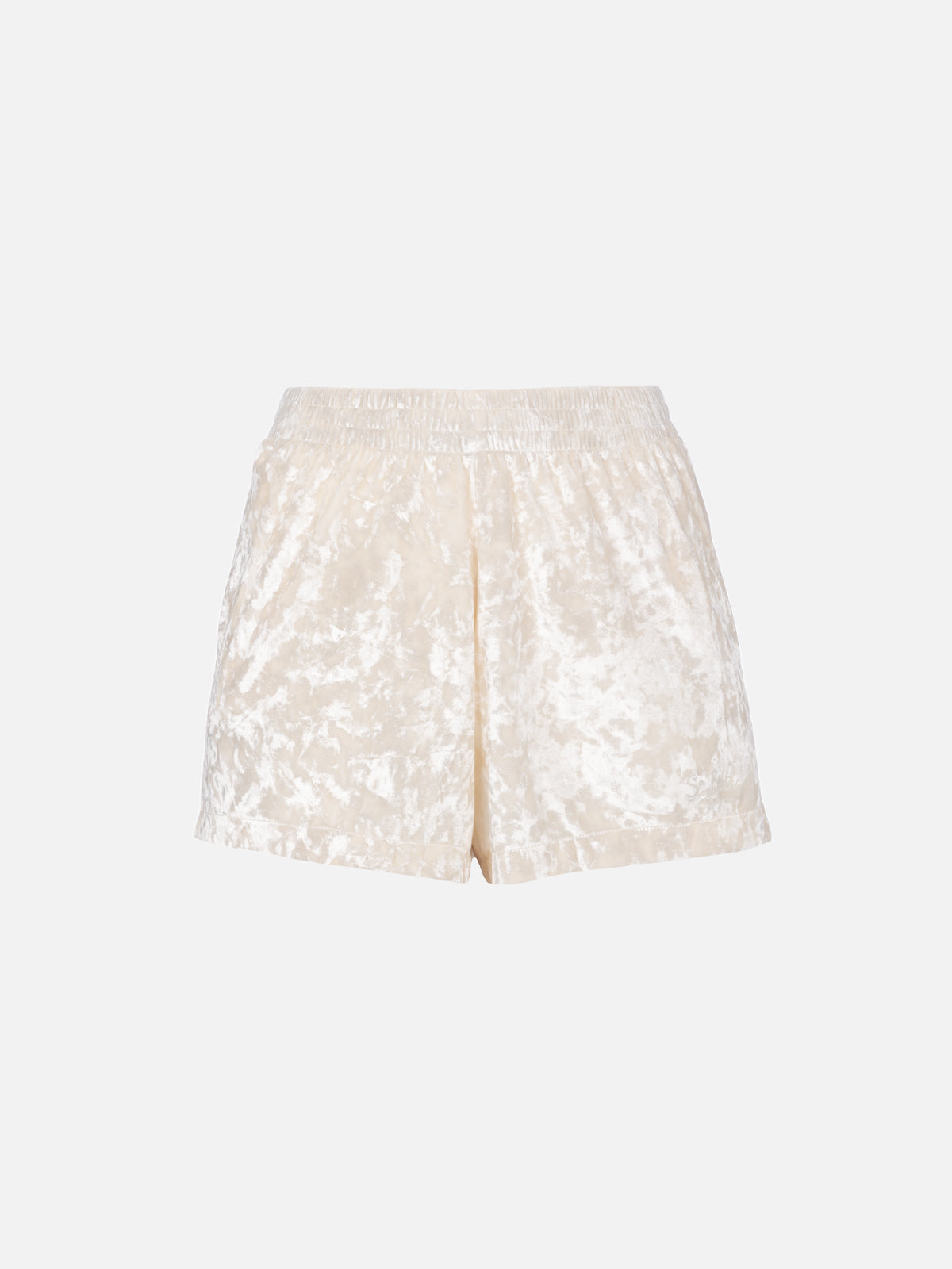 Woman chenille pull up shorts Cate