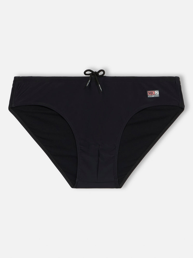 Man black swim briefs Cayo