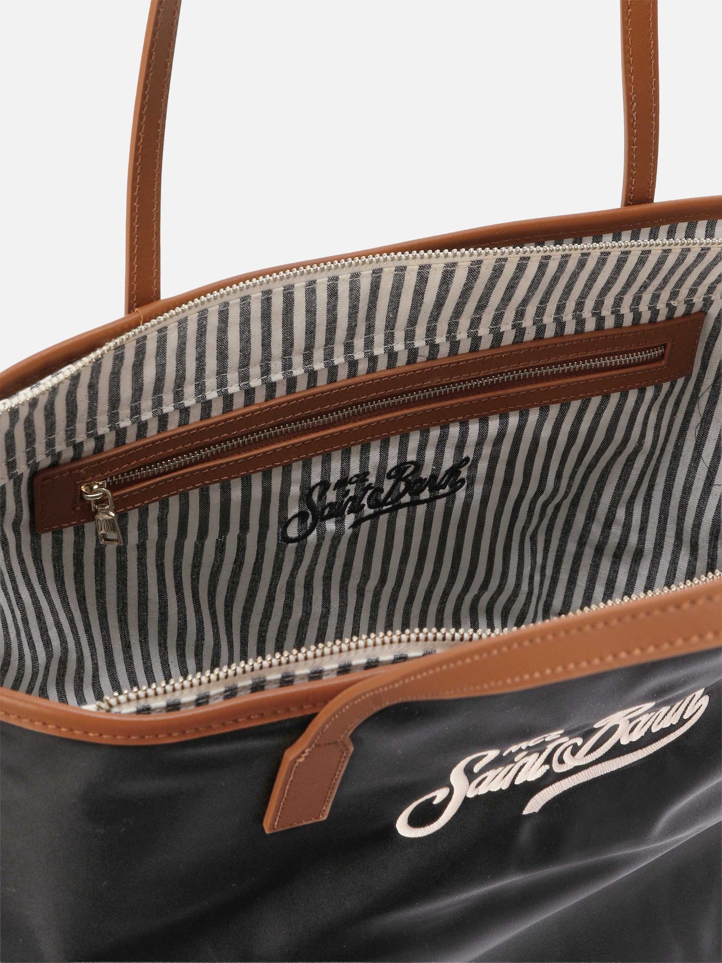 Black City nylon regular bag