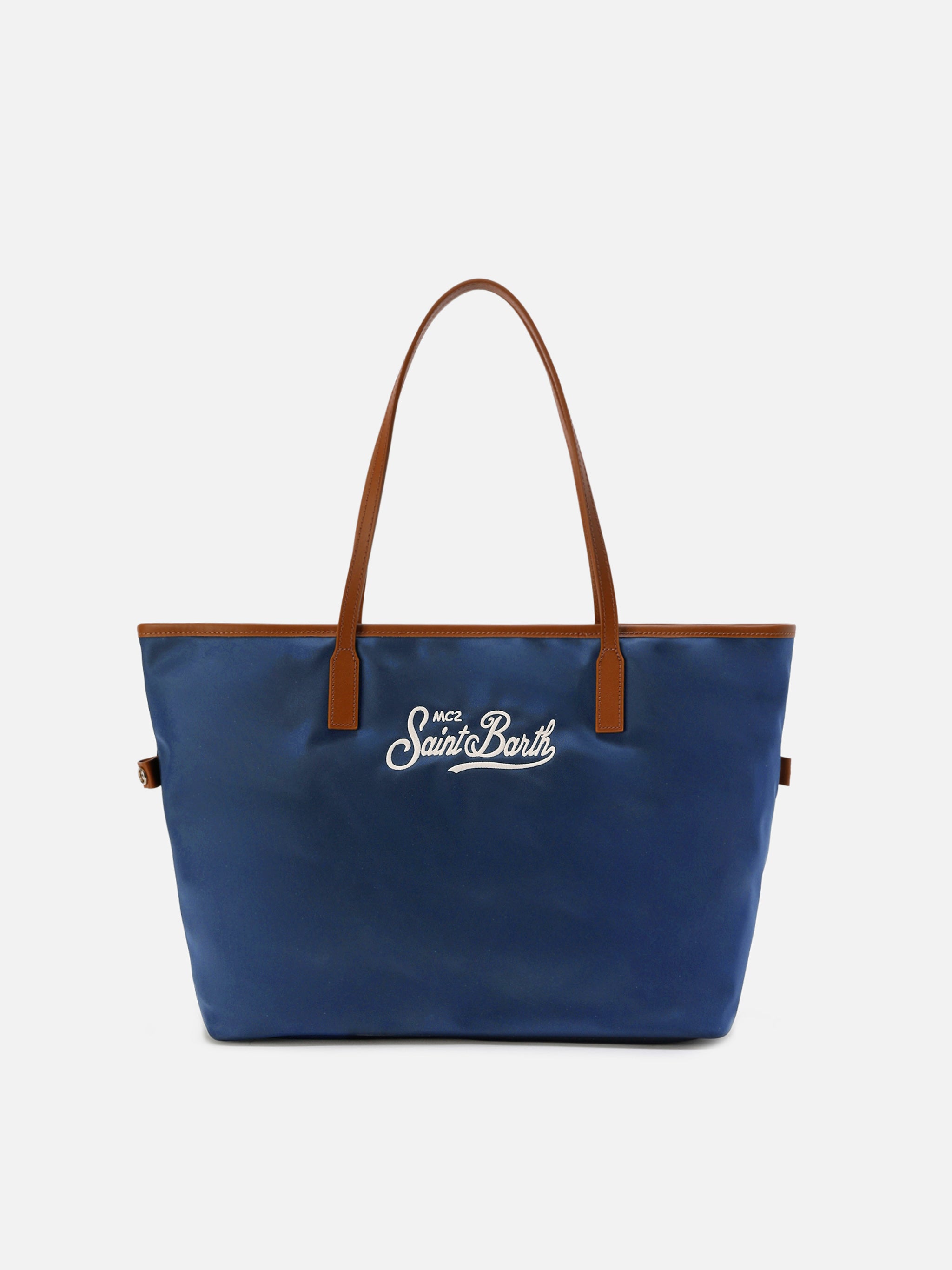 Navy blue City nylon regular bag – MC2 Saint Barth