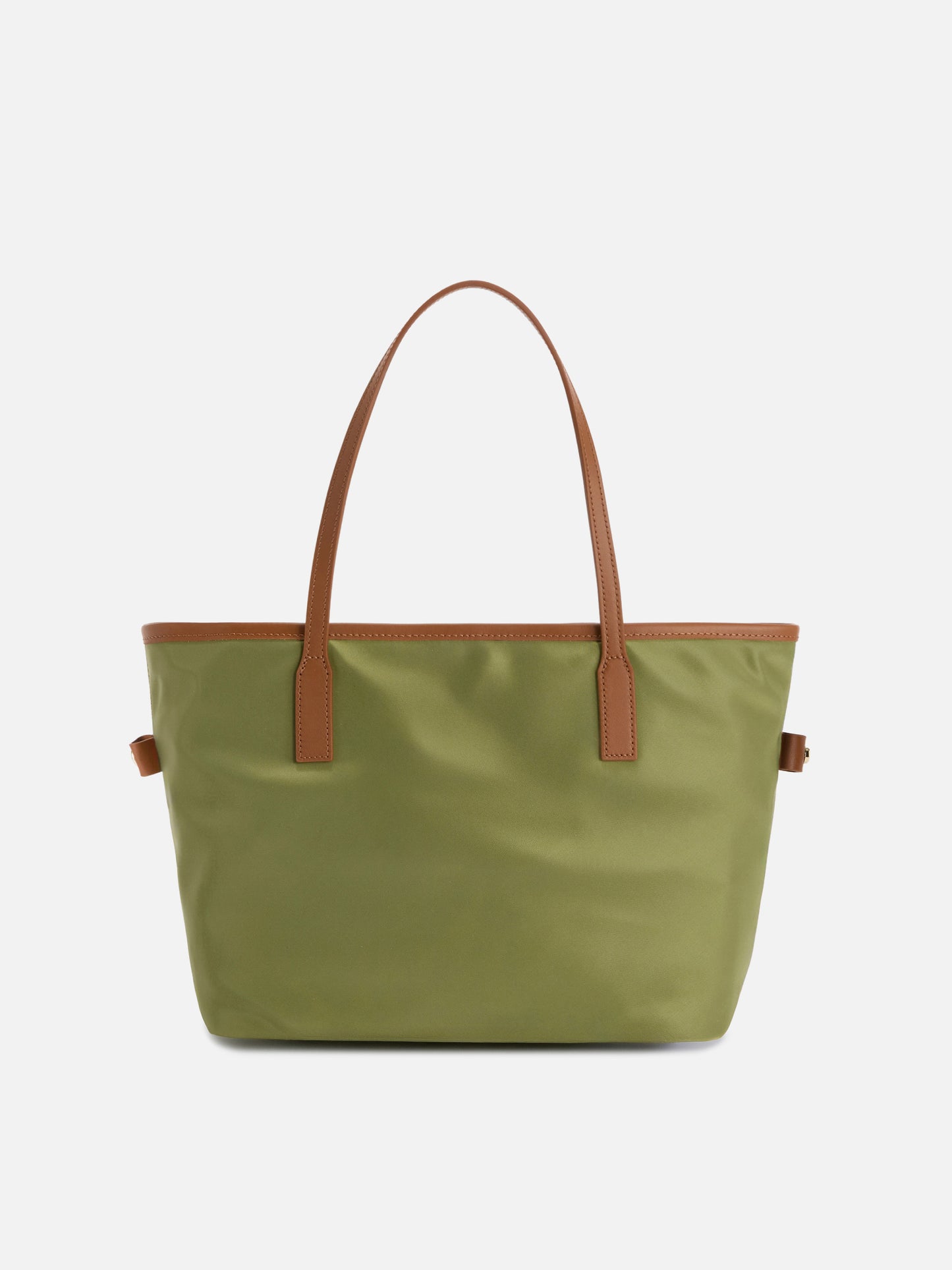 Military green City medium nylon bag