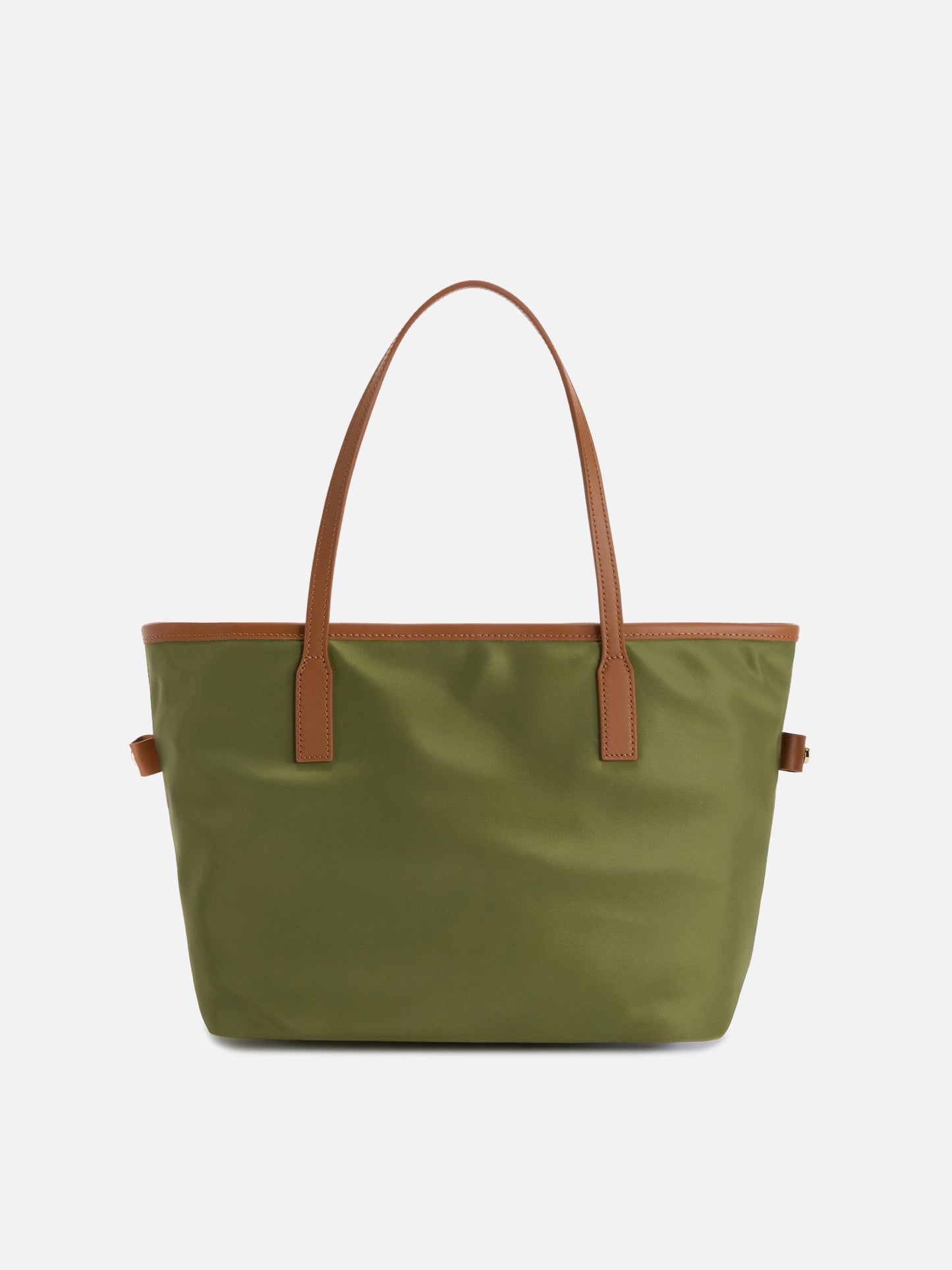 Military green City medium nylon bag