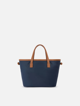 Navy blue City mini nylon bag