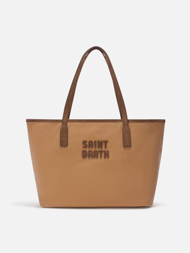 Sac ciré Nut Medium City avec logo brodé 