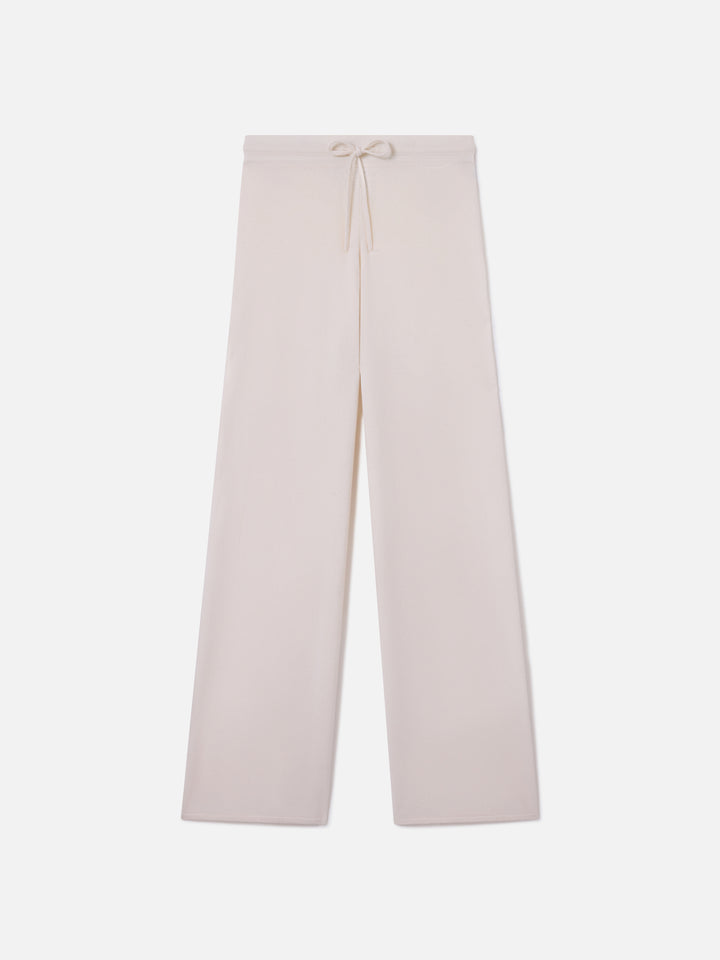 Off white Cambon cashmere trousers